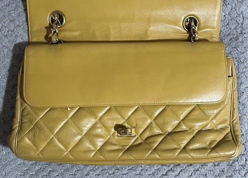Henri Bendel Yellow Mustard Handbag - Picture 2 of 8