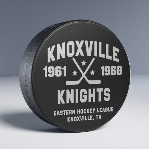 Knoxville Knights Tennessee Eastern League 1961-1968 Hockey Puck - Bild 4 von 5