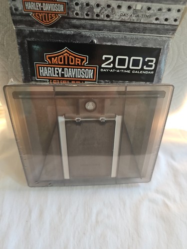 2003 Harley Davidson Day-at-a-time Calendar New In Box - Picture 5 of 5