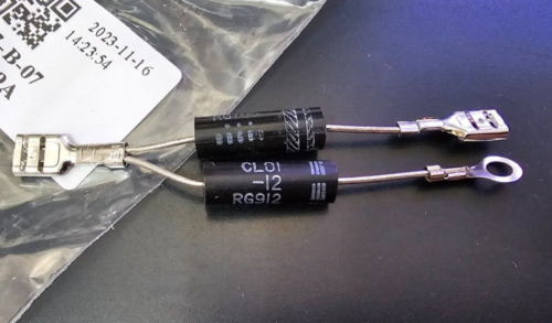 Microwave Oven High-voltage Diode Set CL01-12 & HV-6X2P1 (Fuse blows on start) - Picture 2 of 13