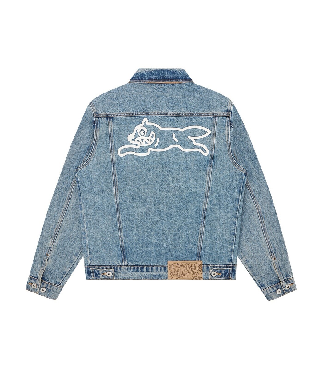 Billionaire Boys Club デニムジャケット　アイスクリーム Billionaire Boys Club ICECREAM Check Lined Denim Trucker