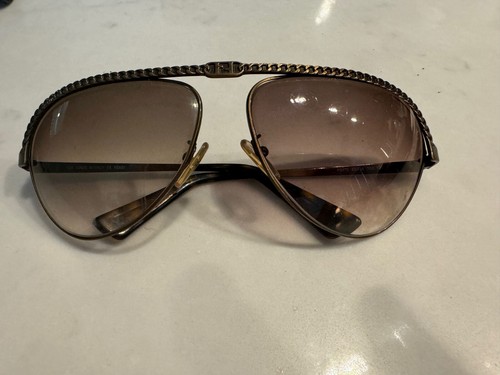 VINTAGE FENDI SONNENBRILLE GOLD RAHMEN RS 470 ITALIEN