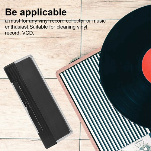 Cepillo de limpieza de discos de vinilo antiestático 3 en 1 cepillo de terciopelo removedor de polvo limpio - Imagen 8 de 12