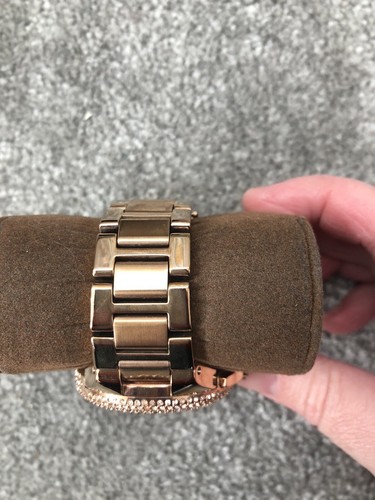 Michael Kors Womens Watch Rose Gold - still has protective sticker on Face - Picture 6 of 11
