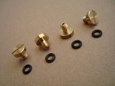 Kawasaki Z1R + Z 1000 A1/2 + MK2 + ST Vergaser Ablaßschrauben 4 Stueck Keyster