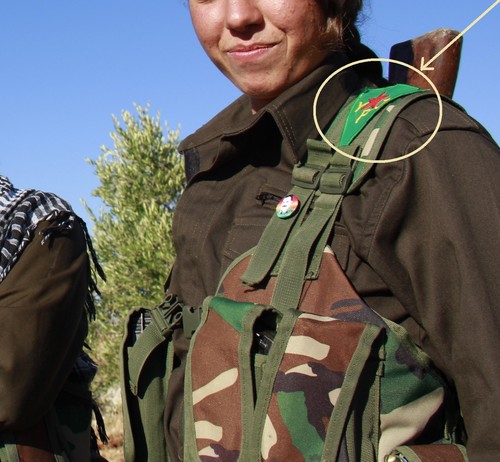 Iraq-Syria Kurdish Militia Anti-Isis Fighters PESHMERGA پێشمەرگە vêlkrö SSI: YPJ - Picture 1 of 12