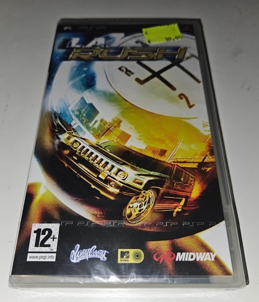 L.A. RUSH SONY PSP NUEVO PRECINTADO NEW SEALED MINT PAL ESPAÑA RARO RAR MIDWAY