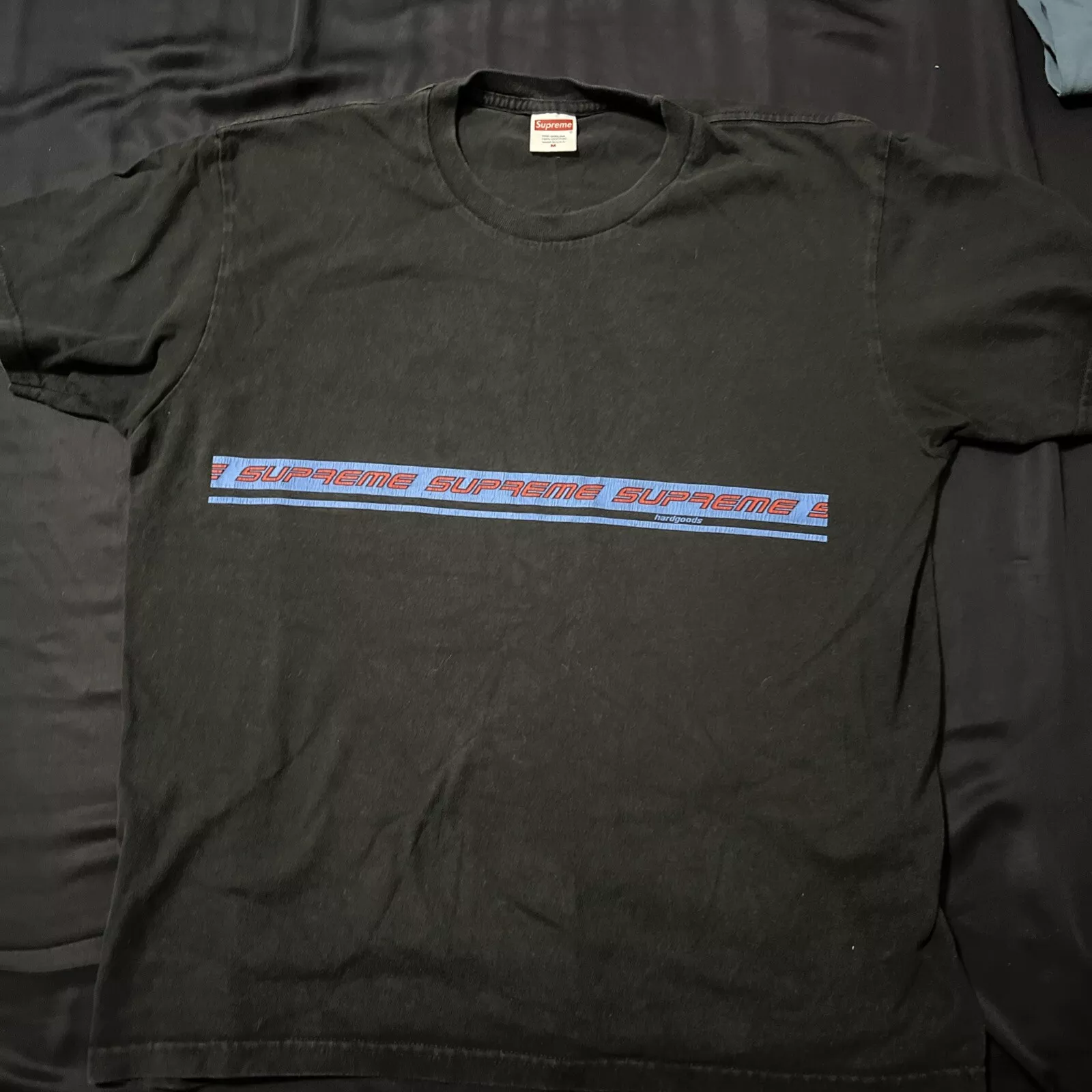 T shirt SS Supreme 2019 Hard Goods taille M moyen été logo printemps