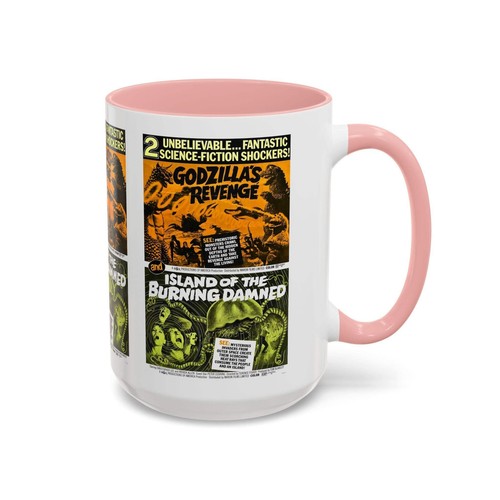 Cult Classic Movie Poster Art Accent Coffee Mug (11, 15oz) - Godzilla's Revenge - Picture 20 of 40