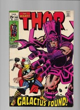 Thor 168 origin of Galactus 1st app Thermal Man Balder Hogun Fandral Volstagg