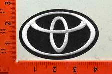 Toyota TRD Oval Logo Patch – Embroidered Iron-On / Sew-On for Truck, Racing, Spo