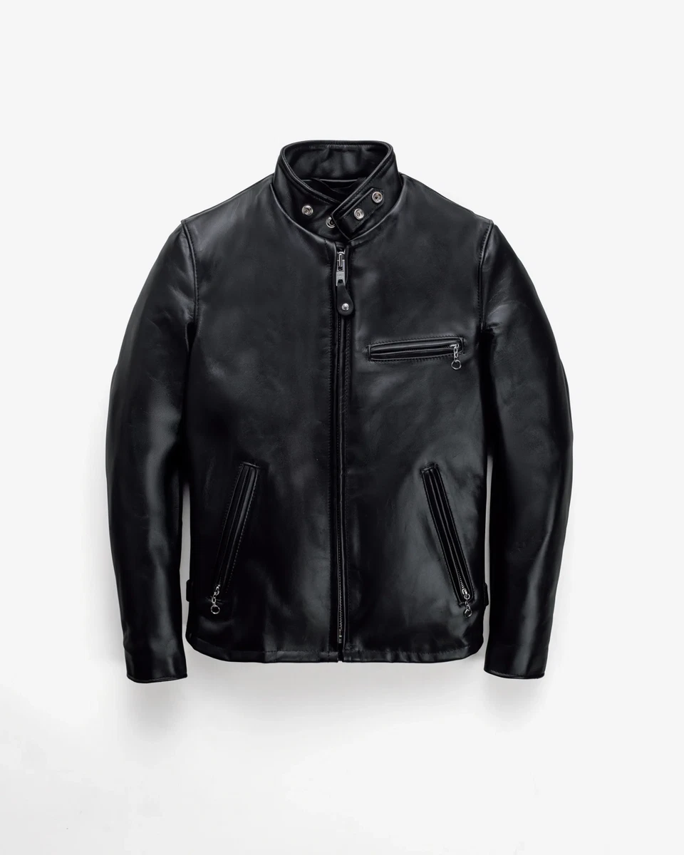 Schott Cafe Racer Jacket In Men's Coats & Jackets for sale | eBay