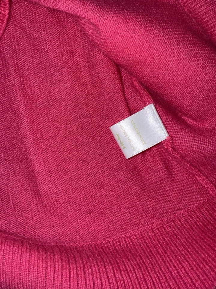 Suéter para mujer Garnett Hill 100 % cachemir talla mediana venta al por menor $198 Foto 3 de 4