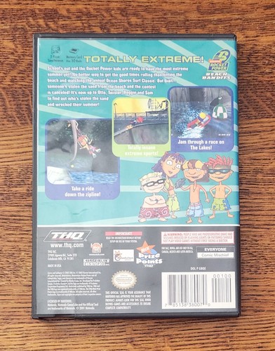 Rocket Power: Beach Bandits (Nintendo GameCube, 2002) Game CIB Complete Tested - Picture 2 of 3