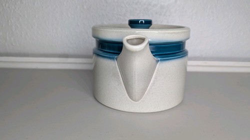 Wedgwood Blue Pacific Large Teapot - Great Condition - Picture 2 of 9