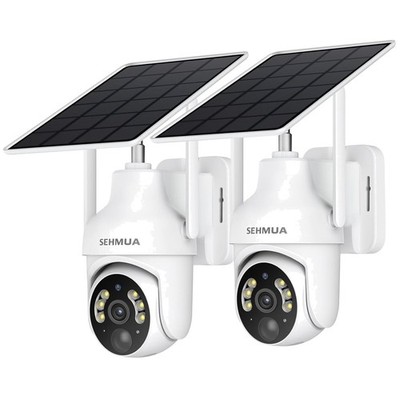Waterproof Wireless Outdoor Cameras 2-Pack