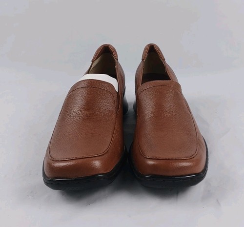 St. John's Bay Women's Shoes Leather Slip On Loafers Brown Size 8.5 NIOB - Picture 3 of 11