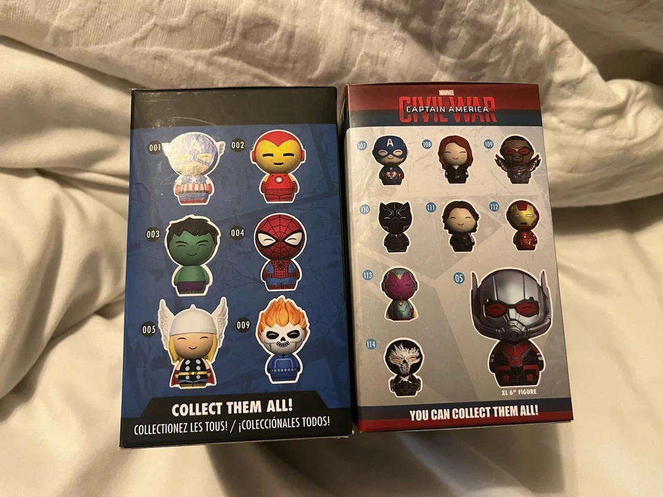 Funko Pop! Vinilo Dorbz: Marvel Avengers Lote de 2, Iron Man (desenmascarado), Ant-man Foto 2 de 4