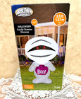 Halloween Inflatable CANDY MUMMY 3.5 ft Gemmy Airblown Lights-Up NEW