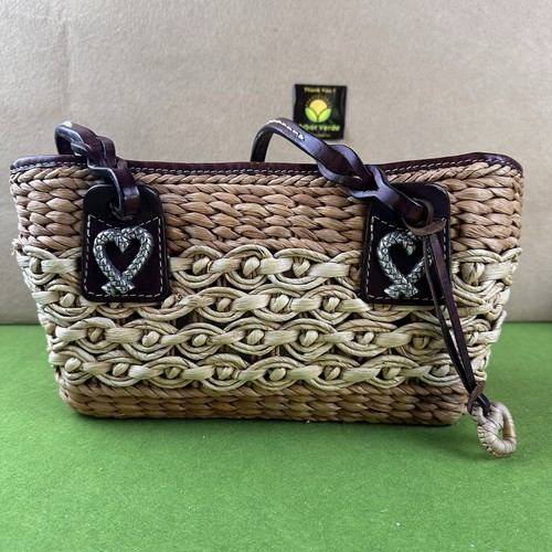 Borsa cestino Brighton in tessuto di iuta e paglia - Bellissima - Foto 16 di 21