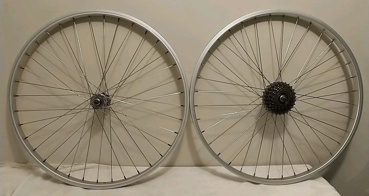 Paire De Roues RIGIDA Superchromix 20 Pouces BMX Oldschool - Pneus Michelin BiB Cross 80's