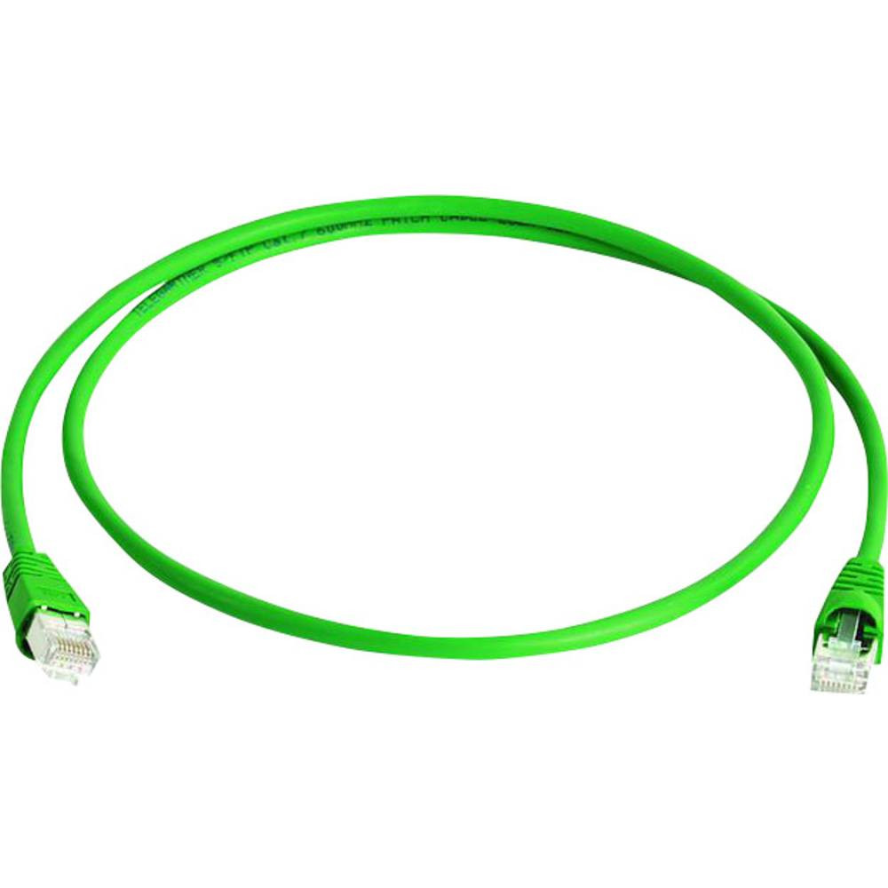 Telegärtner 100008263 RJ45 Netzwerkkabel, Patchkabel CAT 6a S/FTP 2.00 m Grün