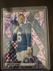 2025 Panini Mosaic Reactive Purple Prizm Jaxson Dart Rookie Card