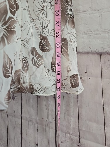 Vtg Y2k LOFT Sz 2 Silk Floral Flapper Dress Whimsygoth FairyGrunge Romantic Fem - Picture 7 of 8