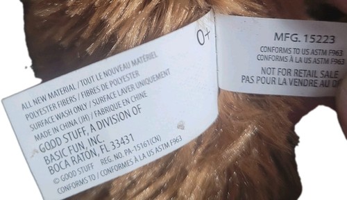 NEU MIT ETIKETT KANSAS CITY CHIEFS 13 ZOLL STOFFBÄR MIT JERSEY/HOODIE - Bild 7 von 8