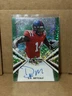 2019 LEAF FLASH D.K. METCALF, GREEN SPARKLE AUTO /20! - STEELERS/SEAHAWKS