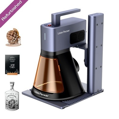 Refurbished LaserPecker LP2Plus Laser Engraver Cutter 4000mm/s Fast Wood Acrylic