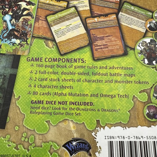 Dungeons & Dragons Gamma World Roleplaying Game 2010 Wizards of the Coast WOTC - Picture 12 of 13