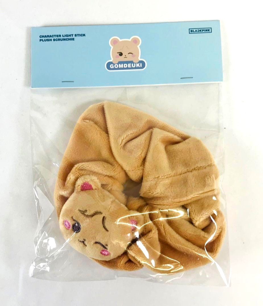 BLACKPINK JENNIE DEAD LINE TOUR PERSONAJE OFICIAL LIGHT STICK PELUCHE SCRUNCHIE