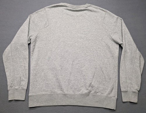 Jordan Men's Block Fleece Crewneck Sweatshirt Pullover Size XL Grey - Picture 9 of 12