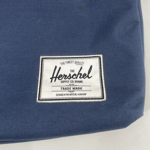 Herschel Supply Co Laptop Messenger Crossbody Bag Travel Red Blue Colorblock - Picture 4 of 14