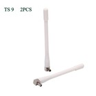 TS9 WIFI 2pcs/lot White 79mm WiFi antenna 4G antenna TS9 Wireless Router Antenna