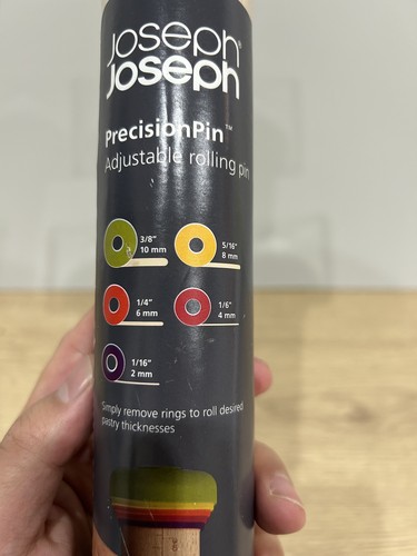 Joseph Joseph Adjustable Rolling Pin (20085) Brand New Precision Pin Multi - Picture 3 of 5
