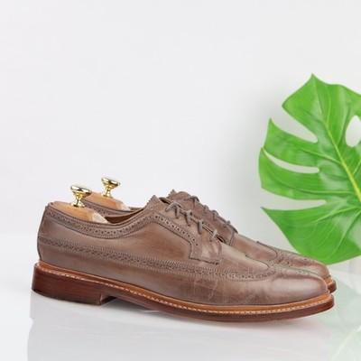 Florsheim Limited Mens Veblen Longwing Oxford Size 11.5 D Tan
