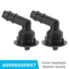 2x Front Headlight Washer Nozzle pour Mercedes-Benz W463 G-Class A0008600847