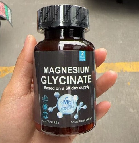Magnesium Glycinate Capsules High Strength 1040mg Fatigue Bone Health 120 caps - Bild 7 von 7