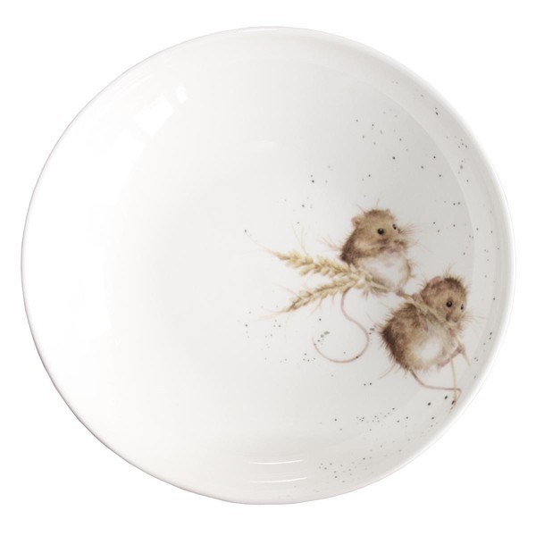 Wrendale Designs Porzellan Pasta- & Suppenteller Maus Ca 22Cmd | WP-WN4341-XB-MO-image