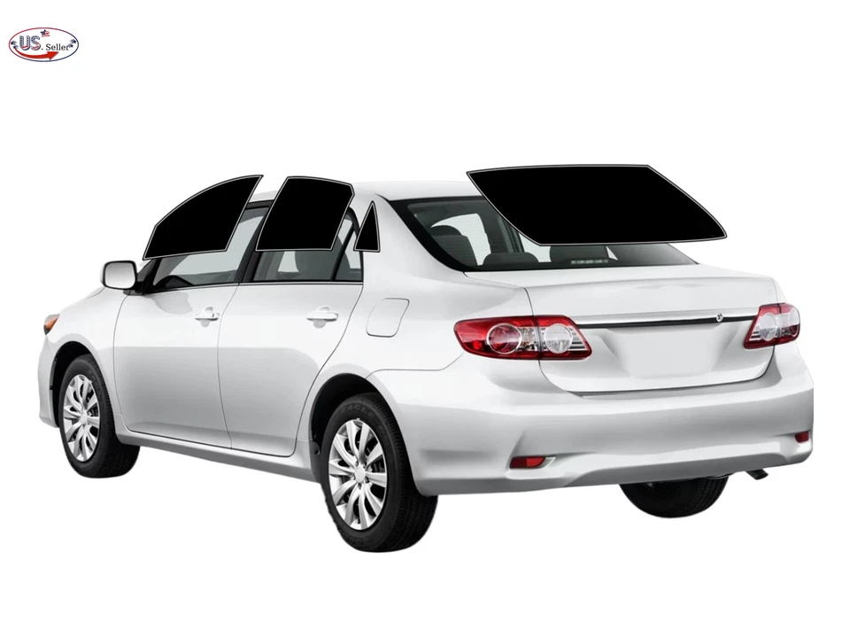 Computerized Custom PreCut 2Ply Window Tint Film Kit For Toyota Corolla Sedan — 第 3/4 张图片