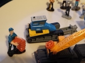 Vintage Galoob Micro Machines Construction Sets 