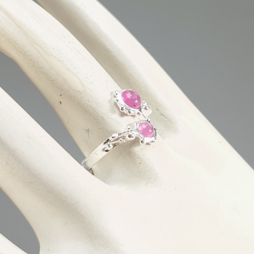 New year gift Ruby Ring 925 Sterling Silver Size 7.5 /R432815 - Picture 3 of 8