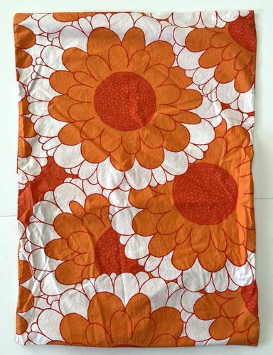 2 IKEA Transmalva Bold Floral Standard Pillow Shams 1970s Design Reimagined - Picture 3 of 7