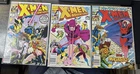 VINTAGE 1992 X-MEN ADVENTURES ISSUES NOV 1,DEC 2 AND JAN 3 MARVEL COMICS UNREAD