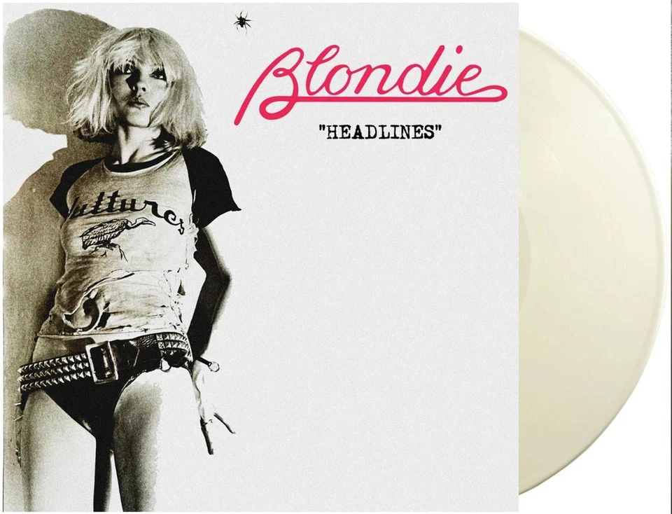 BLONDIE LP Headlines CLEAR VINYL Ltd 300 ONLY Live at the Paradise Boston 1978 - Image 2 of 4