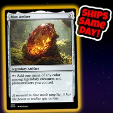 Mox Amber - Custom Art Magic: The Gathering Playtest Card - Commander EDH