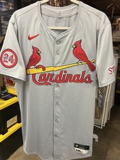 2024 Stl Cardinals - Bat Boy Road Jersey w/ Whitey Herzog Patch 