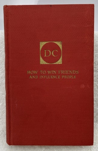 Wie man Freunde gewinnt und Menschen beeinflusst von Dale Carnegie 1937 Hardcover